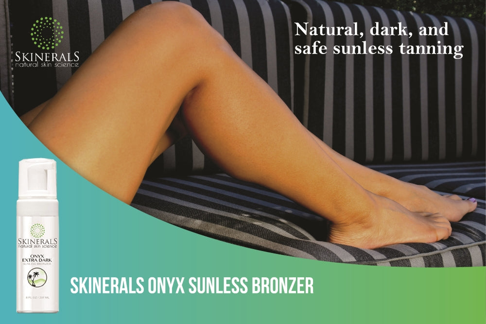 Skinerals  Onyx Self Tanner for Face and Body (Extra Dark)