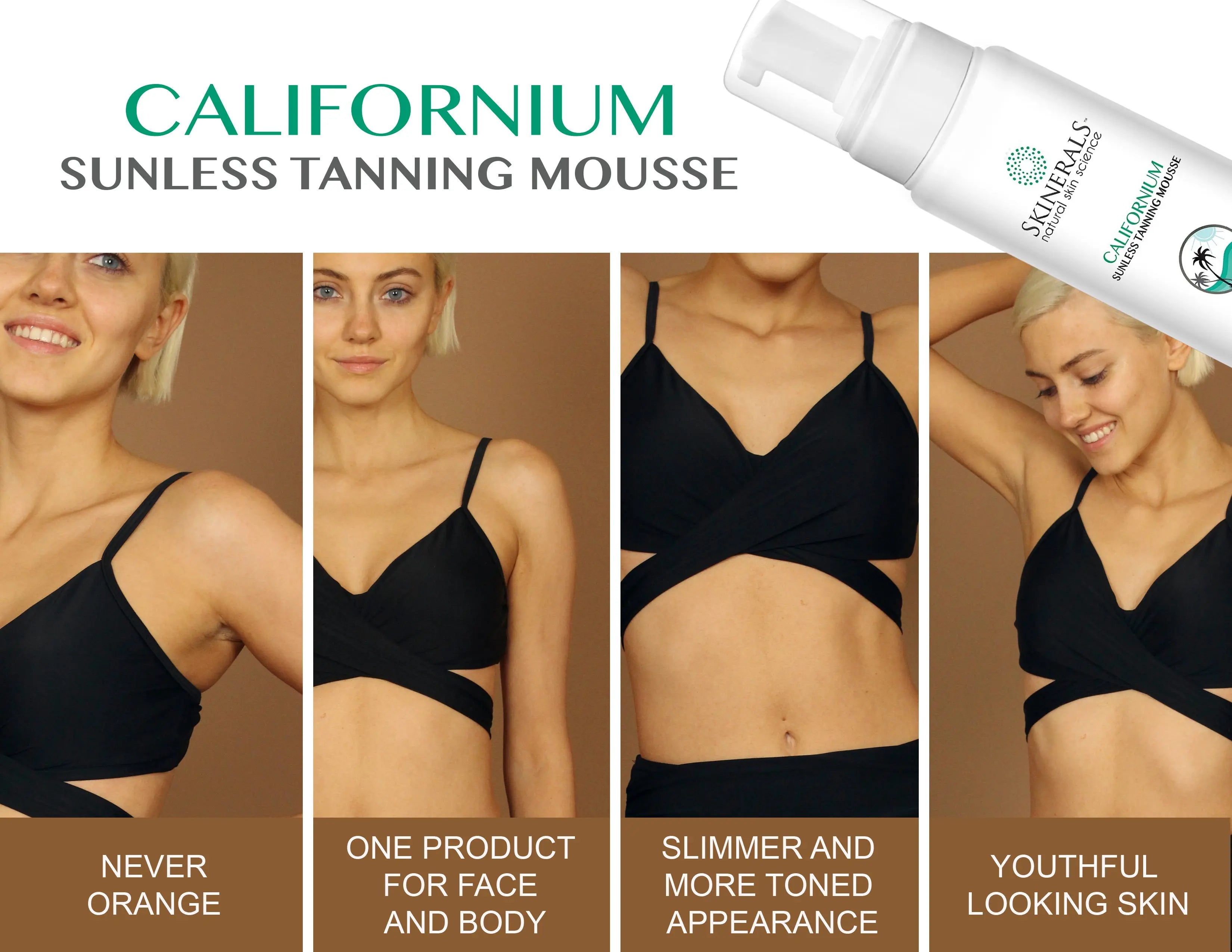 Skinerals Californium Self Tanner for Face and Body